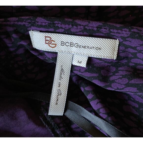 BCBGeneration Womens Size Medium Sleeveless Pleated Cocktail Tank Sheath Dress - Picture 9 of 9